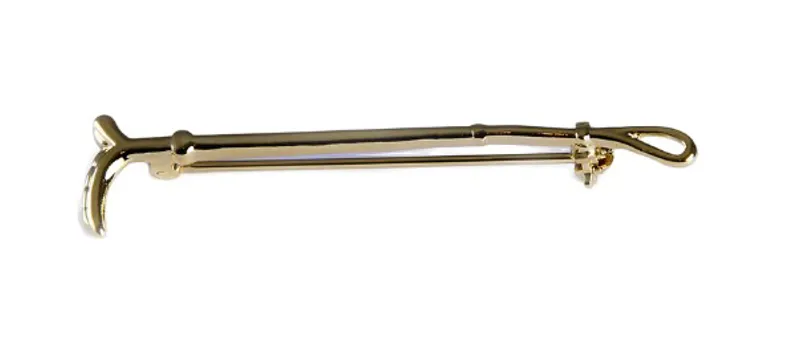 Rasesafe Stock Pin Crop Gold Plate